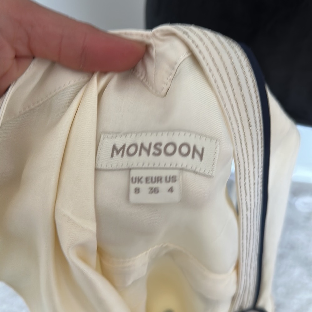 Monsoon linen mix dress - Picture 13 of 15